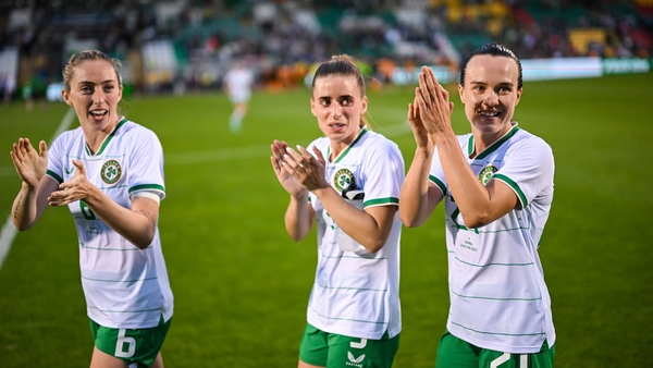 Megan Connolly, Chloe Mustaki and Ciara Grant are part of a versatile Irish squad