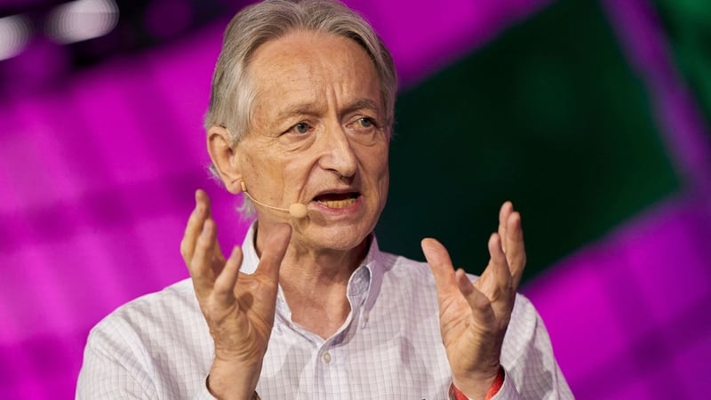 Geoffrey Hinton said: 'Right now there are 99 very smart people trying to make AI better and one very smart person trying to figure out how to stop it taking over'