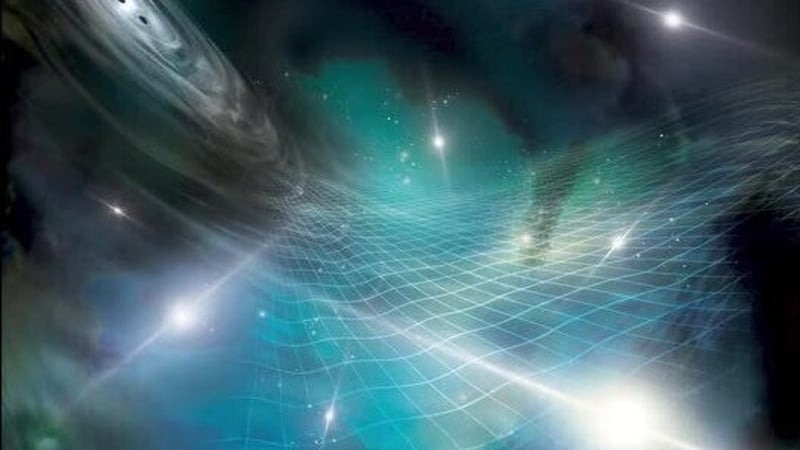 Albert Einstein proposed the existence of gravitational waves as part of his ground-breaking general theory of relativity (Courtesy Aurore Simonnet for the NANOGrav Collaboration)