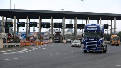 Some toll rates for motorways and Dublin Port Tunnel will increase from 2025 (file pic RollingNews.ie)