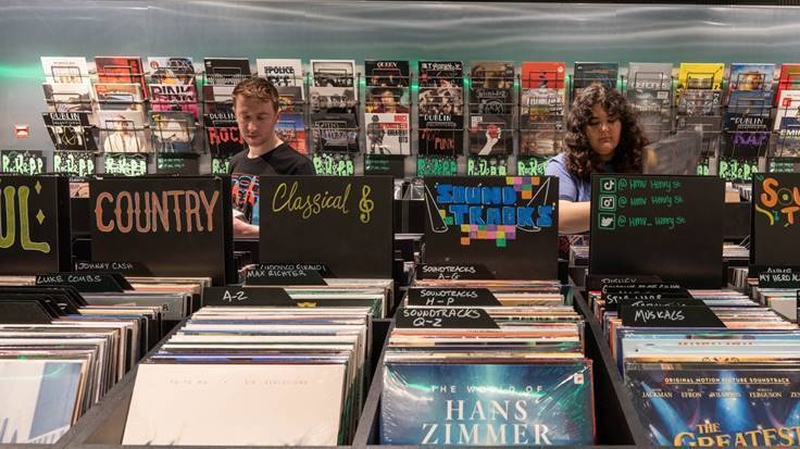 The new HMV shop in Dublin's Henry Street will create 25 jobs