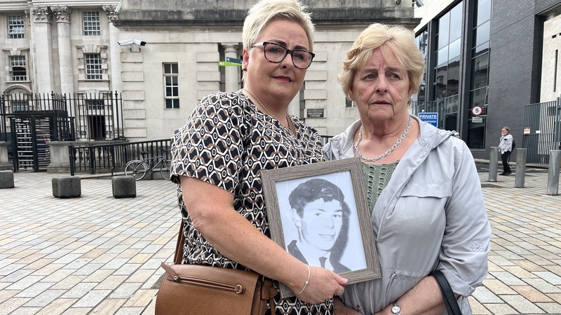 Family and friends of Robert Anderson were at the Royal Courts of Justice in Belfast