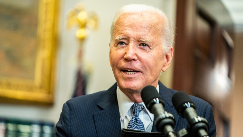 The meeting between US President Joe Biden (Pictured) and the Swedish Prime Minister Ulf Kristersson will take place on Wednesday