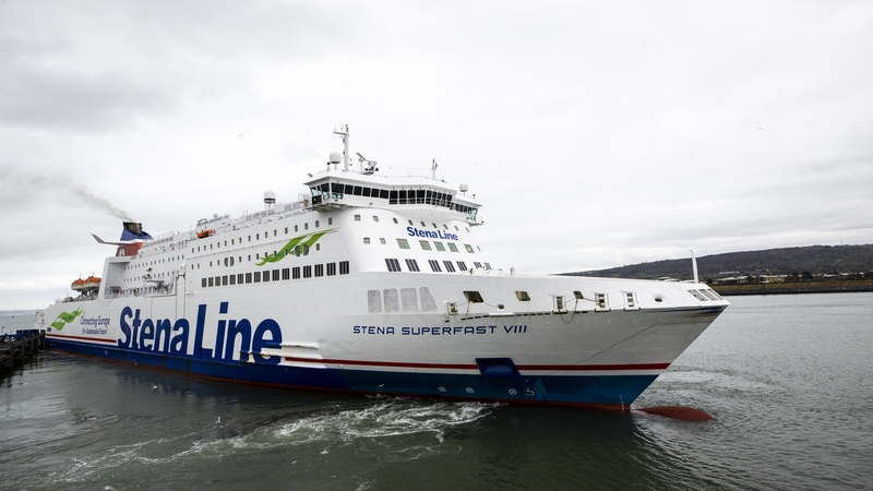 The man fell from the Superfast VIII vessel (File pic)