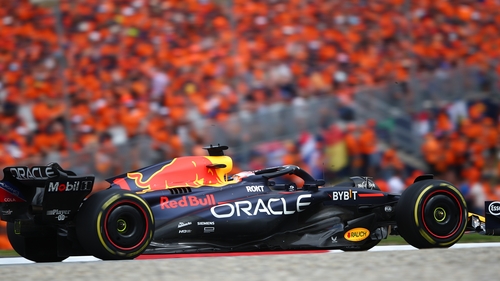 Max Verstappen stormed to victory in front of a 70,000-strong army of Dutch supporters