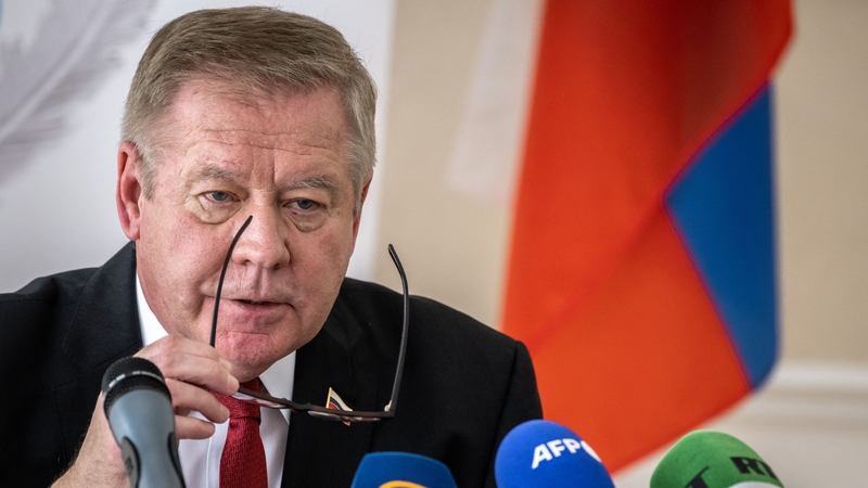 Gennady Gatilov, Russia's envoy to the United Nations, said the implementation of conditions for agreement were 'stalling' (File image)