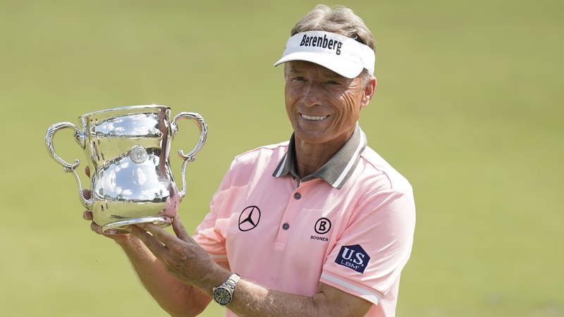Bernhard Langer won his second US Senior Open