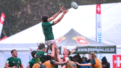 James McNabney misses out for Ireland's next two games