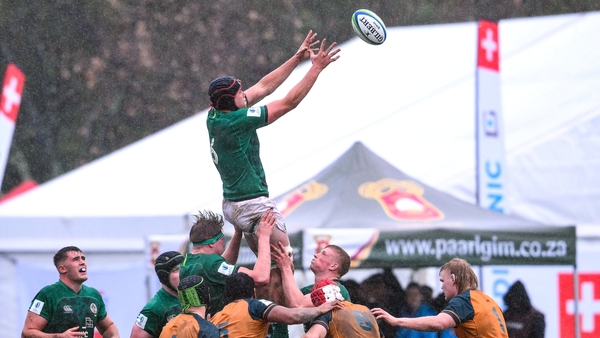 James McNabney misses out for Ireland's next two games