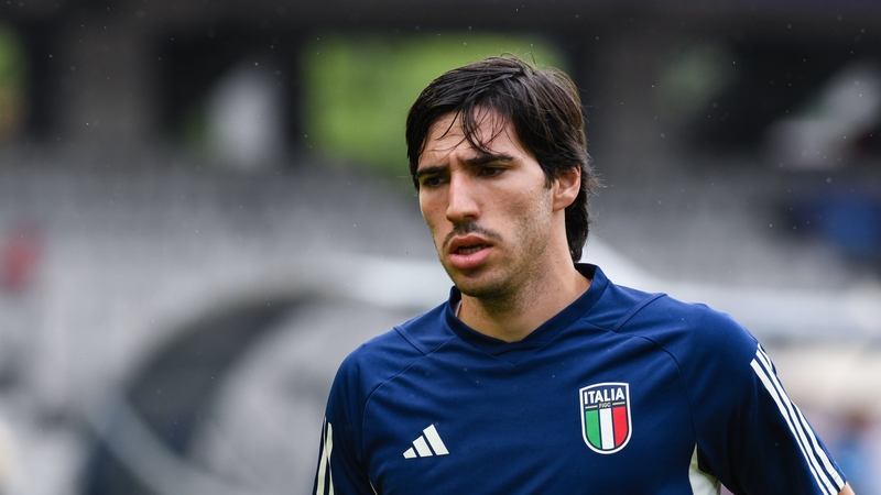 Newcastle midfielder Sandro Tonali (above) and on-loan Aston Villa forward Nicolo Zaniolo have been sent back to their clubs