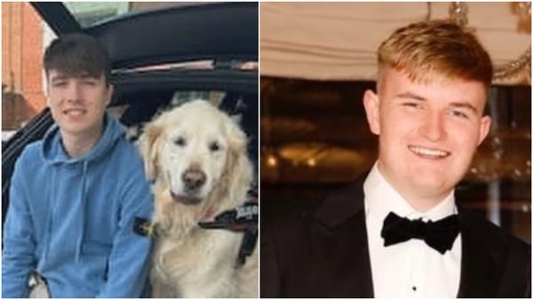 Andrew O'Donnell and Max Wall died in separate incidents on the Greek island of Ios at the weekend