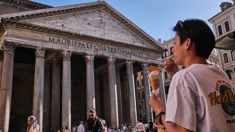 Minors and Rome residents are exempt from paying (file image)