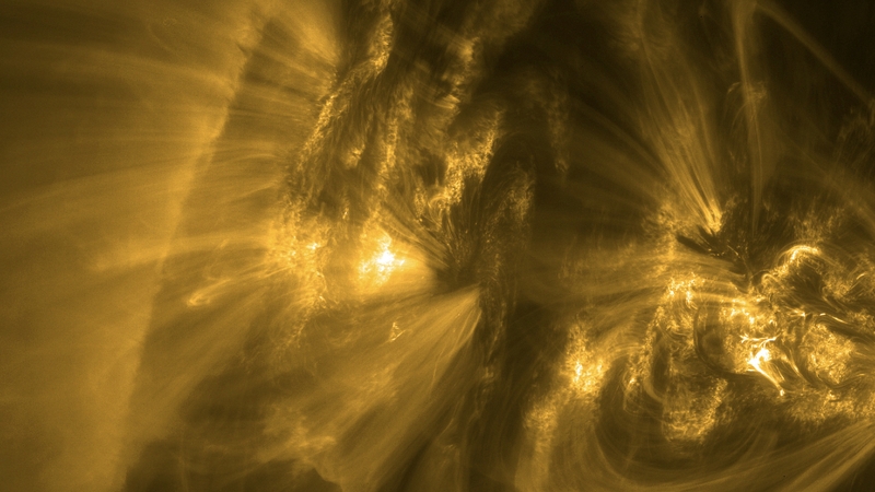 Coronal rain, a solar phenomenon that resembles shooting stars on the sun