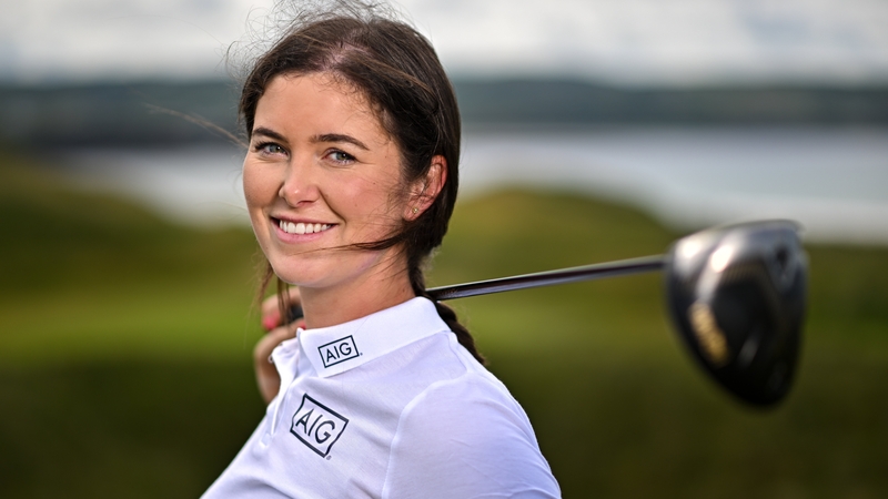 Aine Donegan is hoping her club's show up before Thursday's opening round of the Women's US Open