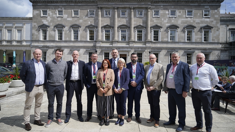 The family members of victims and campaigners attended Leinster House today ahead of a motion by Sinn Féin TD Pearse Doherty on the issue