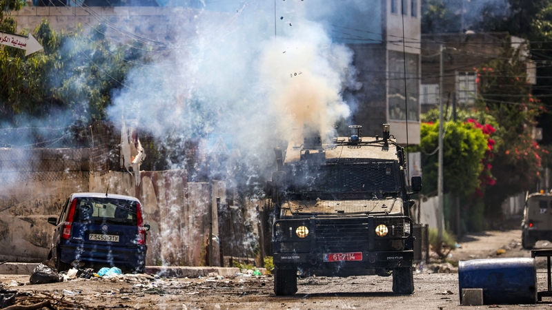 Deoirghás á scaoileadh ag Arm Iosrael le Palaistínigh in Jenin, 4 Iúil 2023