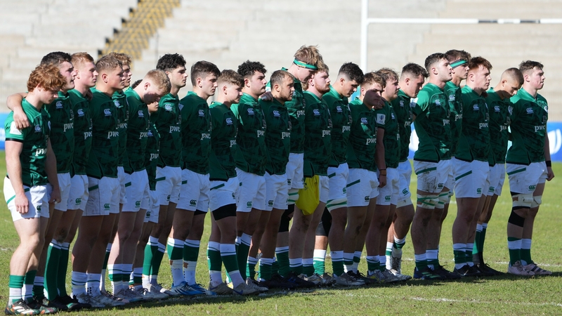 The Ireland team take on South Africa this Sunday