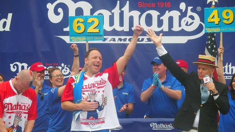 Joey Chestnut said he has plans to push the boundaries in the future