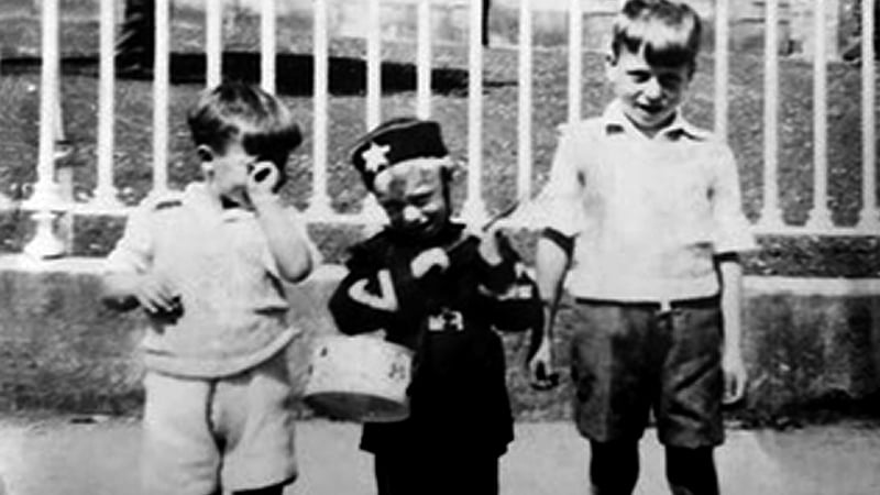 (L to R) Alan, Paul and David Tilson on summer holidays in Oldcastle, 1949 (Pic: Tilson family)