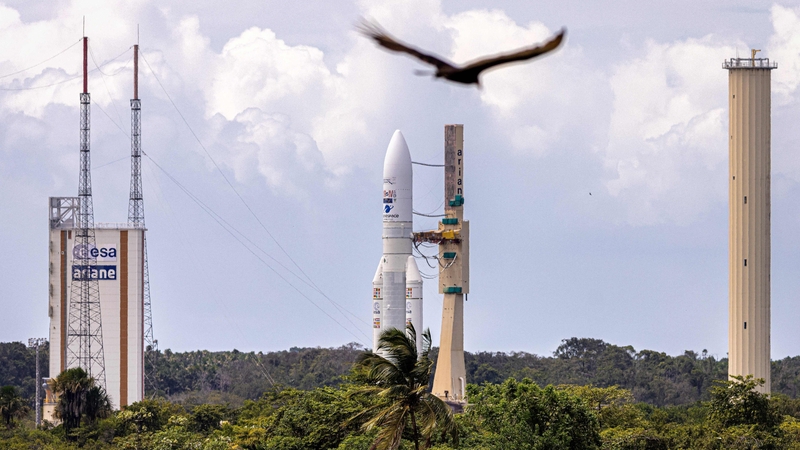 Ariane 5 rocket launched from French Guiana