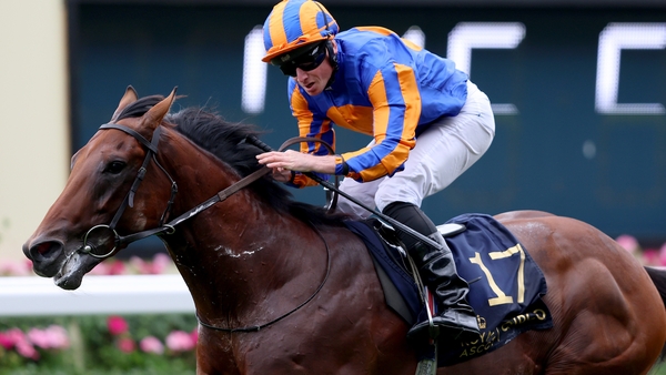 Ryan Moore donned the Tabor silks to score on Genealogy