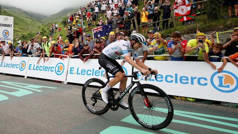 Tadej Pogacar of UAE Team Emirates