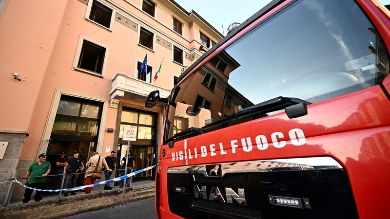 Firefighters responded to the blaze at the facility