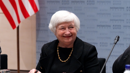 US Treasury Secretary Janet Yellen is in Italy for G7 talks this week