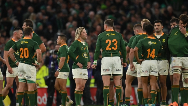Ireland will face South Africa in Pool B of the Rugby World Cup