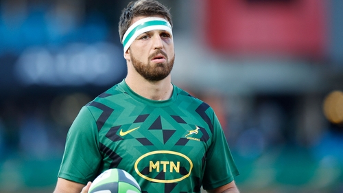 Kleyn appeared off the bench against Ireland