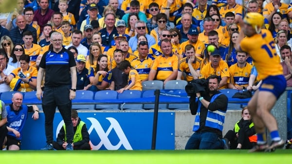 Brian Lohan watched his side bow out at the semi-final stage for the second year in a row