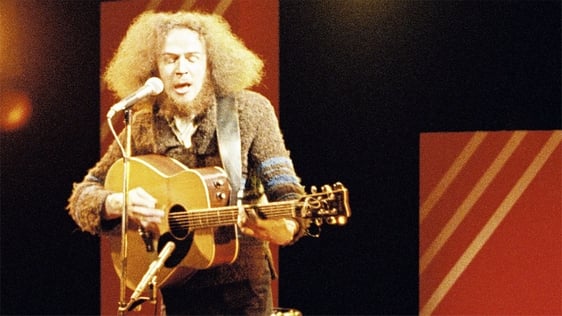 Irish singer/songwriter Sonny Condell appeared on the show broadcast on 27 July 1978. This photogra…