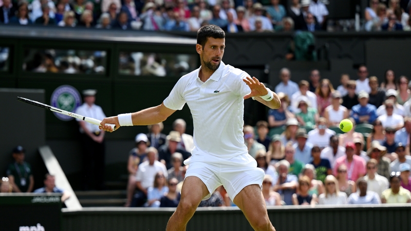 Novak Djokovic converted just one of eight break-point opportunities against big-serving Pole Hubert Hurkacz