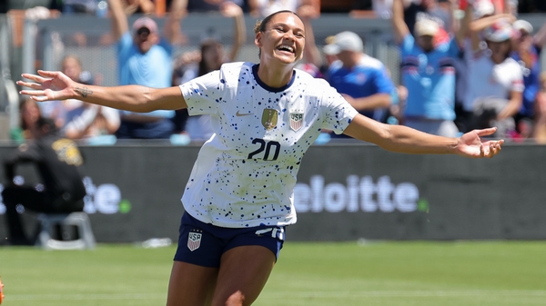 Trinity Rodman is confident ahead of the start of the World Cup
