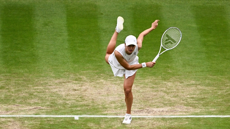 Iga Swiatek was stunned by wildcard Elina Svitolina