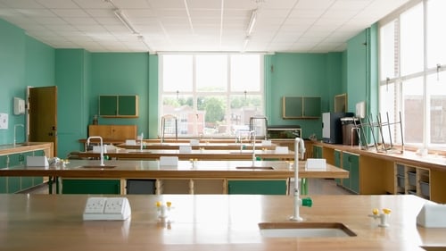 The boy was injured when his science teacher accidentally dropped a phial of sulfuric acid during an experiment (stock image)