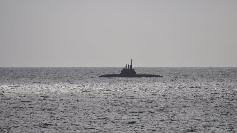 Russian state media said Mr Rzhitsky had previously commanded the "Krasnodar" submarine in the Black Sea (file pic)