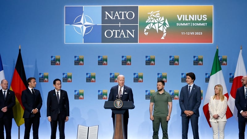 Ukraine has been pushing for rapid membership while fighting a Russian invasion unleashed in February 2022 that has killed tens of thousands and displaced millions.