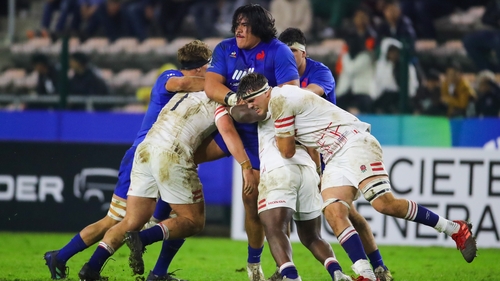 Posolo Tuilagi in action against England
