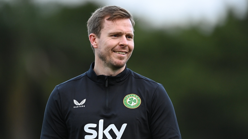 Republic of Ireland assistant manager Tom Elmes