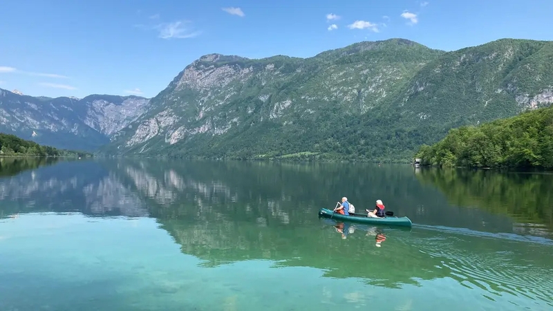 Hannah Stephenson tries forest therapy, a sound bath and admires swathes of wildflowers as she reconnects with nature in Slovenia.