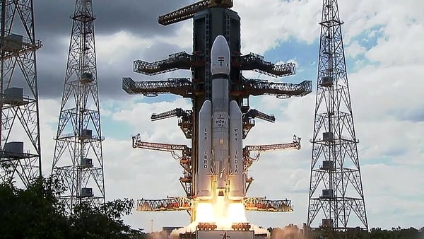 The rocket carrying the Chandrayaan-3 spacecraft blasted off from the Satish Dhawan Space Centre