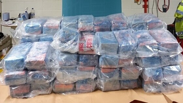 The drugs are to be sent for further analysis and gardaí say investigations are ongoing (Pic: Revenue)