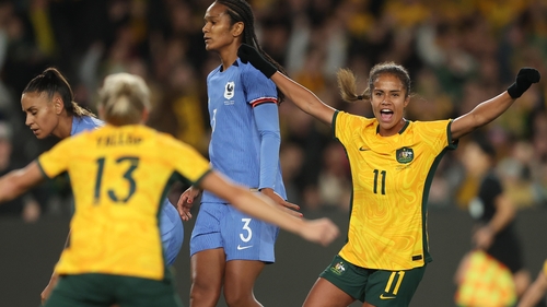 Mary Fowler came off the bench to score Australia's winner