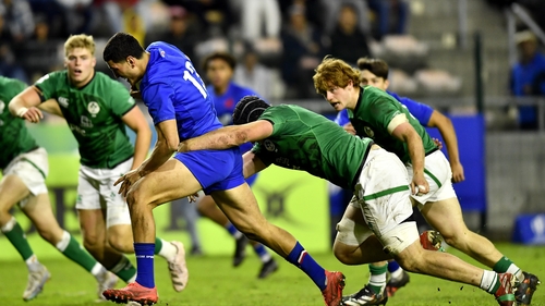 Nicolas Depoorte scored one of the French tries
