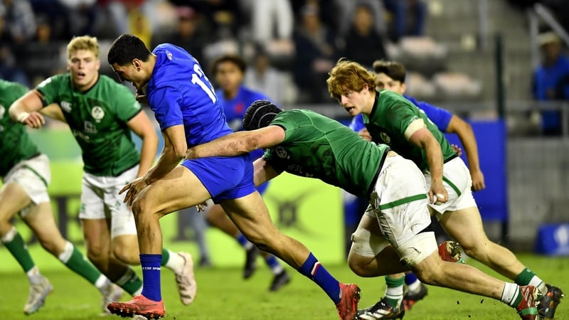 Nicolas Depoorte scored one of the French tries