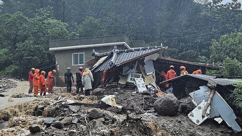 The interior ministry has also reported nine people missing and 34 injured across the nation