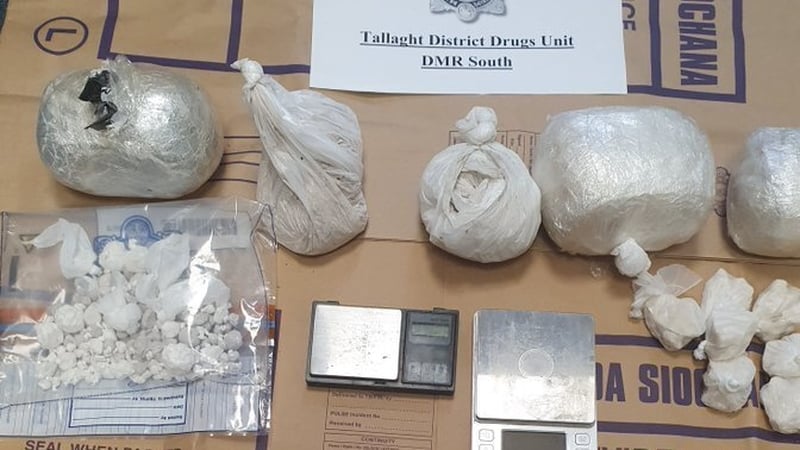 Heroin and crack cocaine found during Tallaght search