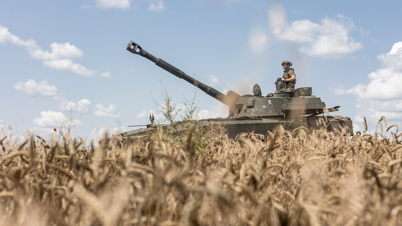 Ukraine and Russia are engaged in fierce fighting in the Donetsk region (file pic)