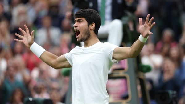 Carlos Alcaraz claimed his first Wimbledon crown